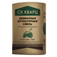 цементная штукатурная сухая смесь в мешках по 50 кг кварц Егорьевск купить