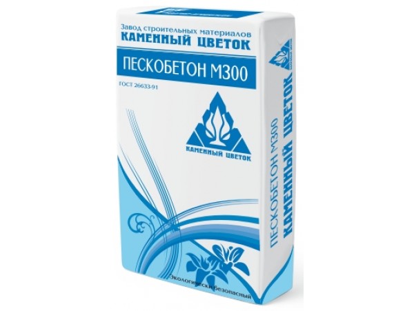 Пескобетон "Каменный цветок" М-300+ ТМ  "ТИТАН" 40 кг в Егорьевске по низкой цене