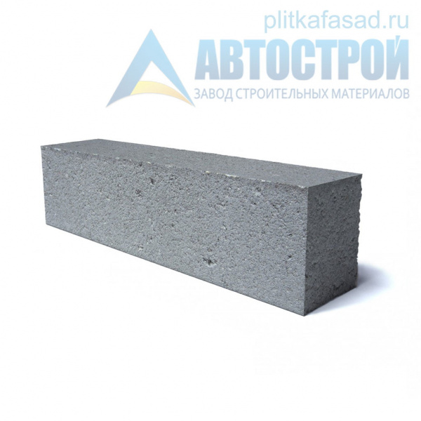 Блок облицовочный фасадный рядовой полнотелый 90х90х390 мм серый А-Строй в Егорьевске по низкой цене