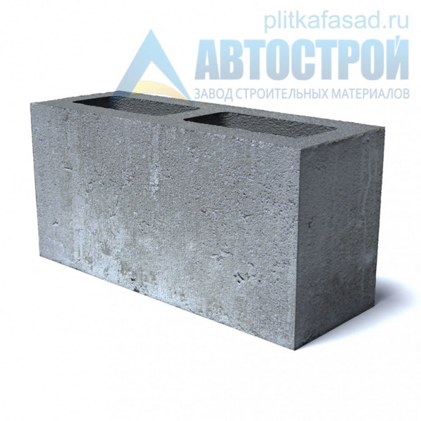Блок керамзито­бетонный для перегородок 120х190(188)х390 мм пустотелый  А-Строй в Егорьевске по низкой цене