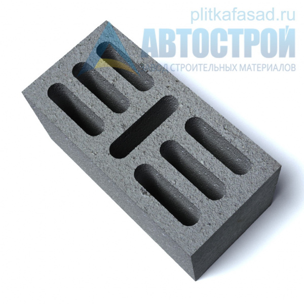 Блок бетонный стеновой 190x190x390 мм семищелевой А-Строй в Егорьевске по низкой цене