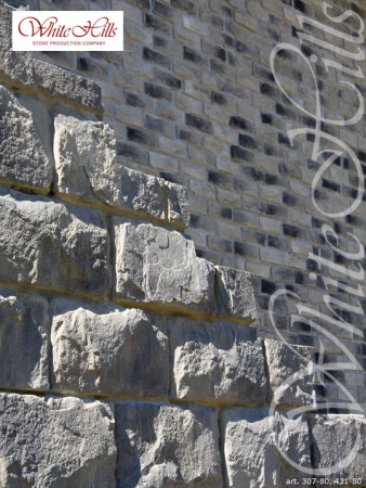 Искусственный декоративный камень Шеффилд 431-80+436-80 плоскость  White Hills в Егорьевске по низкой цене